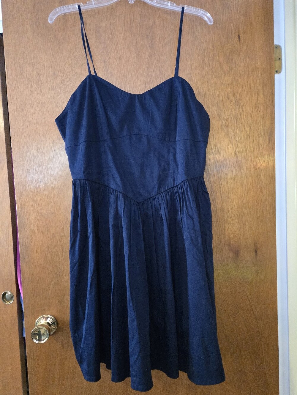 NWT The Drop Perla Drop Waist Dress Peacoat Navy XXL